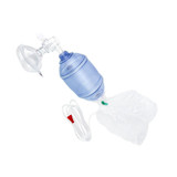 Ambu Adult SPUR II BVM Bag Reservoir with EtCO2 Adult Medium Mask Gas Sampling Line Case of 6 Replacement