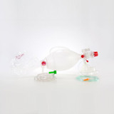 Ambu Adult SPUR II BVM Bag Reservoir with EtCO2 Adult Medium Mask Gas Sampling Line Case of 6