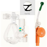 Trio CPAP System with 3-SET O2-CPAP Head Strap Adult Large Case of 10