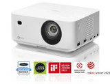 Ultra-portable RGB triple laser short throw projector 1200 lumens 0.78 to 1 HDMI 2.1 USB-C