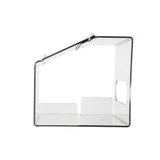 Undermount Two-Bin Large Clear Kimwipe Dispenser Magnet Mount Replacement