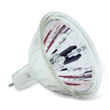 AMPS: 2.917 - BASE: GX5.3 / GU5.3    2-PIN - BULBSHAPE: MR16 - COLORTEMP: 2950 - LIFE: 4000 - LUMENS: 600 - MOLIN: 1.81 - VOLTS: 12 - WATTS: 35
