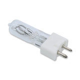 AMPS: 2.500 - BASE: GY9.5 / GZ9.5  2-PIN PREFOCUS - BULBFINISH: CLEAR - COLORTEMP: 3200 - LIFE: 200 - LUMENS: 7800 - MOLIN: 3.54 - VOLTS: 120 - WATTS: 300