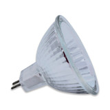 AMPS: 2.917 - BASE: GX5.3 / GU5.3    2-PIN - BULBSHAPE: MR16 - COLORTEMP: 2950 - LIFE: 4000 - LUMENS: 600 - MOLIN: 1.77 - VOLTS: 12 - WATTS: 35