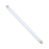 BASE: G5  MINIATURE BIPIN - BULBFINISH: BLACKLIGHT - BULBSHAPE: T5 - LIFE: 6000 - MOLIN: 12 - WATTS: 8