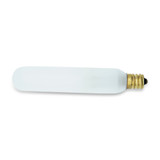 15 WATT T6 INCANDESCENT FROST 2500 AVERAGE RATED HOURS 90 LUMENS CANDELABRA BASE 120 VOLTS 2CARD