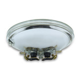 AMPS: 7.692 - BASE: SCREW TERMINALS - BULBSHAPE: PAR36 - LIFE: 25 - MOLIN: 2.75 - VOLTS: 13 - WATTS: 100