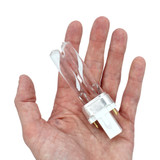 BASE: G23 2-PIN  PLASTIC CENTER - BULBSHAPE: T4 - LIFE: 8000 - MOLIN: 4 - WATTS: 5