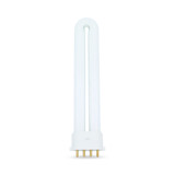 BASE: 2G7         4-PIN BASE - BULBSHAPE: T4 - COLORTEMP: 6500 - CRI: 82 - LIFE: 8000 - LUMENS: 600 - MOLIN: 5.87 - VOLTS: 60 - WATTS: 9