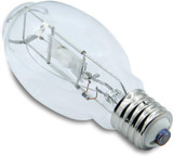 BASE: E39   MOGUL SCREW BASE  39MM DIAMETER  (E40) - BULBFINISH: CLEAR - BULBSHAPE: ED28 - COLORTEMP: 4000 - CRI: 65 - LIFE: 20000 - LUMENS: 36000 - MOLIN: 8.25 - WATTS: 400