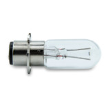 AMPS: 2.500 - BASE: SPECIAL - BULBFINISH: CLEAR - BULBSHAPE: T6 - LIFE: 100 - MOLIN: 2 - VOLTS: 6 - WATTS: 15