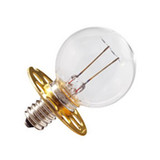 AMPS: 4.500 - BASE: P44S   44MM FLANGE ON 14MM SCREW BASE - BULBFINISH: CLEAR - BULBSHAPE: G12.5 - LIFE: 100 - LUMENS: 360 - MOLIN: 2.64 - VOLTS: 6 - WATTS: 27