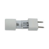 AMPS: 2.083 - BASE: GY8 / GY8.6 / GY7.9   2-PIN - BULBSHAPE: T4.5 - LIFE: 500 - MOLIN: 2.13 - VOLTS: 24 - WATTS: 50
