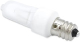 AMPS: 0.500 - BASE: E12   CANDELABRA SCREW BASE   12MM DIAMETER - BULBFINISH: FROSTED - BULBSHAPE: T3 - COLORTEMP: 2700 - CRI: 100 - LIFE: 3000 - LUMENS: 960 - MOLIN: 2.50 - VOLTS: 120 - WATTS: 60