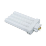 BASE: GX10Q-4  4 PIN BASE IN A SQUARE - BULBSHAPE: T4 - COLORTEMP: 6300 - LIFE: 10000 - LUMENS: 1330 - MOLIN: 5.75 - WATTS: 27