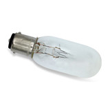 AMPS: 0.417 - BASE: BA15D  DOUBLE CONTACT BAYONET 15MM DIAMETER - BULBFINISH: CLEAR - BULBSHAPE: T8 - LIFE: 50 - LUMENS: 775 - MOLIN: 3.13 - VOLTS: 120 - WATTS: 50