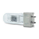 AMPS: 50 - BASE: GY9.5 / GZ9.5  2-PIN PREFOCUS - BULBFINISH: CLEAR - BULBSHAPE: T6 - COLORTEMP: 3200 - LIFE: 75 - MOLIN: 3.50 - VOLTS: 120 - WATTS: 600