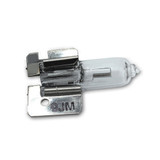 BASE: X511 - BULBFINISH: CLEAR - BULBSHAPE: T3.5 - LIFE: 225 - MOLIN: 1.22 - VOLTS: 12 - WATTS: 55