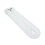 BASE: G10Q-4   4-PIN BASE.  IN A SQUARE - BULBFINISH: BLACKLIGHT - BULBSHAPE: T8 - LIFE: 7500 - MOLIN: 10.25 - WATTS: 40