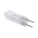 AMPS: 3.333 - BASE: G4 / GZX4 2-PIN 4MM CENTER/CENTER - BULBFINISH: CLEAR - BULBSHAPE: T3 - COLORTEMP: 3200 - LIFE: 100 - LUMENS: 450 - MOLIN: 1.18 - VOLTS: 6 - WATTS: 20
