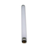BASE: G5  MINIATURE BIPIN - BULBSHAPE: T5 - COLORTEMP: 4100 - CRI: 62 - LIFE: 7500 - MOLIN: 21 - WATTS: 13