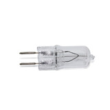 AMPS: 7.500 - BASE: GY6.35  2-PIN   ROUND PINS - BULBFINISH: CLEAR - BULBSHAPE: T4 - COLORTEMP: 3000 - LIFE: 6000 - LUMENS: 1750 - MOLIN: 1.73 - VOLTS: 12 - WATTS: 90