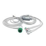 Replacement: 4 lead, Snap, 2.5m+0.9m, With Resistance, AHA, Reusable Replacement
