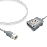 Replacement: 5 lead, 2.5m, AA Twin-Pin, With Resistance, AA Twin-Pin, AHA, Reusable Replacement