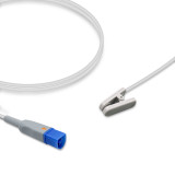 Replacement: Adult, Ear clip, 3.0m, Nellcor-OxiSmart, Reusable