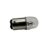 AMPS: 02 - BASE: BA15d Double Contact Bayonet - BULBSHAPE: T4.5 - LIFE: 7500 - MOLIN: 1.38 - VOLTS: 105 - WATTS: 0.21
