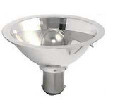 50AR70/FL25 Halogen Bulb - AR70 Shape BA15D Base 50W 12V with Clear Finish