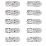 AMPS: 0.240 - BASE: WEDGE T3.25-T5   9.4MM - BULBFINISH: CLEAR - BULBSHAPE: T3.25 - LIFE: 500 - MOLIN: 1.06 - VOLTS: 14 - WATTS: 3.36