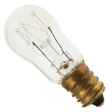 AMPS: 0.040 - BASE: E12   CANDELABRA SCREW BASE   12MM DIAMETER - BULBFINISH: CLEAR - BULBSHAPE: S6 - LIFE: 1500 - LUMENS: 66 - MOLIN: 1.88 - VOLTS: 250 - WATTS: 10