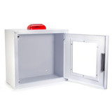 Large AED Wall Cabinet walarm and strobe