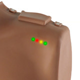 PRESTAN Professional Manikin Single Adult Dark Skin Tone with CPR Monitor