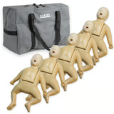 Infant Prompt Tan WCPR 5-Pack Medical Training Manikin Supplies Replacement