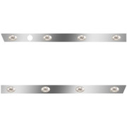 386 YEAR 2014 2.5 IN SS CAB PANELS W8 P3 AMBERCLEAR LEDS WHOLE BLOCK HEATER WCABMOUNT EXHAUST