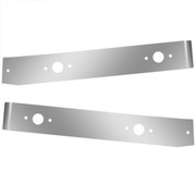 T660 YEAR 2011 2.375 IN SS ANGLED SLEEPER EXTENSION PANELS WITH 4 P3 LIGHT HOLES
