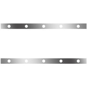 W900B YEAR 2009 62 IN SS SLEEPER PANELS WITH 10 ROUND 2 IN LIGHT HOLES