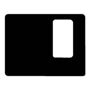 Black Middle Floor Mats For Peterbilt WThermos Holder Replacement