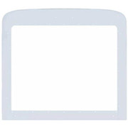 Chrome Steel Grille Surround For Peterbilt 379 Replacement