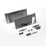 29.625 in Plain Rear Window Visor For Kenworth T600T800W900BL Replacement