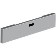 20IN Chrome Plated SS Texas Blind Mount box End Bumper 10 Gauge WStep HOLE Black Steel Mount Plate IN-0106028 Replacement