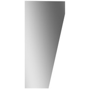 Stainless Steel Blank Cowl Panel Covers For Peterbilt 378 379
