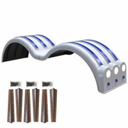 Minimizer Poly Double Deuce Fender Kit With Light Box Mounting Brackets For a 51 Inch Axle Spread