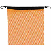 18 X 18 Inch Heavy Duty Orange Mesh Safety Bungee Flag 18 X 18 Inch Heavy Duty Orange Mesh Safety Bungee Flag