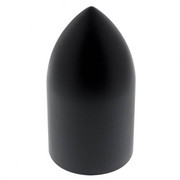 33MM X 3.75 Inch Black Thread-On Bullet Nut Cover Without Flange Replacement