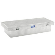 Bright Diamond Plate Aluminum 69 Inch Extra Wide Crossover Tool Box For Pickup Trucks