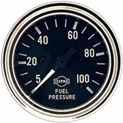 ISSPRO R82145 5-100 PSI Replacement Fuel Pressure Gauge 2-1/16 inch Chrome Mechanical