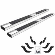 RAM 1500 WITH A QUAD CAB YEAR 2004 OE XTREME II 6 IN POLISHED STAINLESS STEEL SIDESTEPS